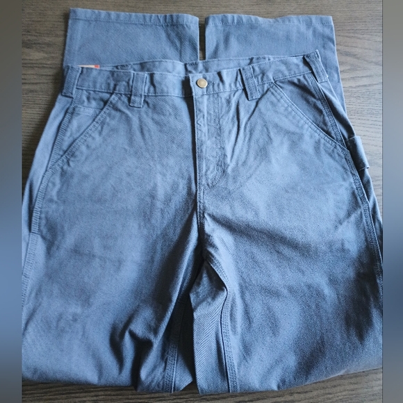 Men's Relaxed Fit Carpenter Pants Various Sizes    NWT   Charcoal Grey - Picture 8 of 12